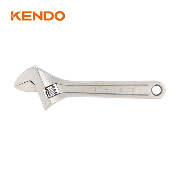 Mỏ lết (Cờ lê điều chỉnh được) hạng nặng kích thước 6 inch 150mm Kendo - 15131