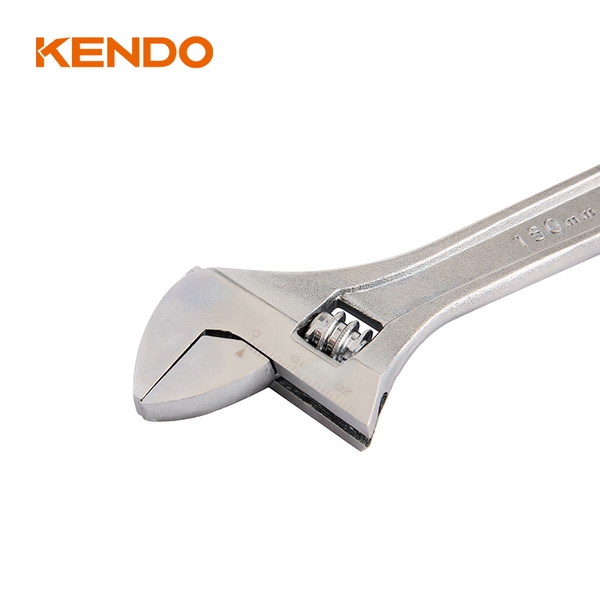 Mỏ lết (Cờ lê điều chỉnh được) hạng nặng kích thước 6 inch 150mm Kendo - 15131