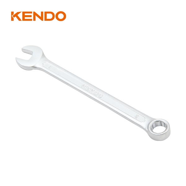 Cờ lê kết hợp 2 đầu vòng miệng bằng thép Cr-V 6mm Kendo - 15306