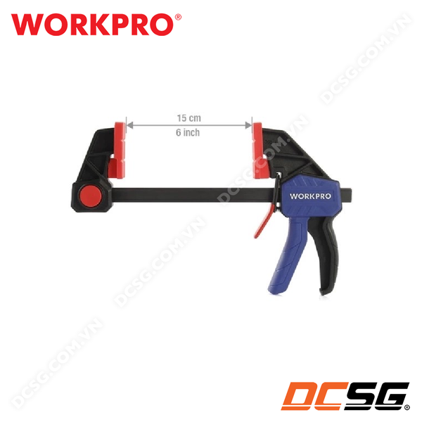 Kẹp nhanh cầm 1 tay dòng hạng nặng 300LBS (136kg) WORKPRO