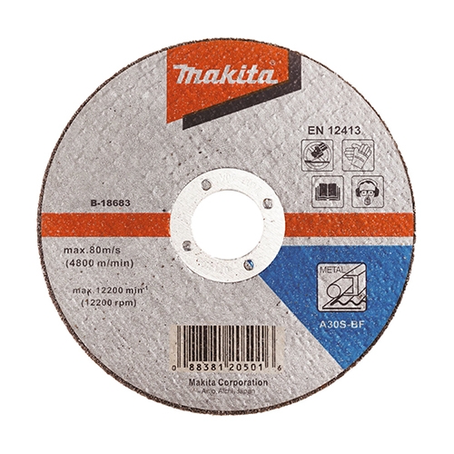 Đá cắt A30S cho kim loại 180x2.5x22.23mm Makita D-18683