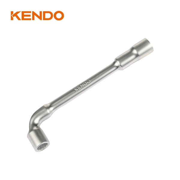 Cờ lê tuýp ống điếu chữ L 8mm bằng thép Cr-V Kendo - 18108