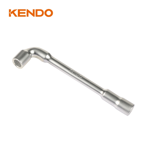 Cờ lê tuýp ống điếu chữ L 8mm bằng thép Cr-V Kendo - 18108