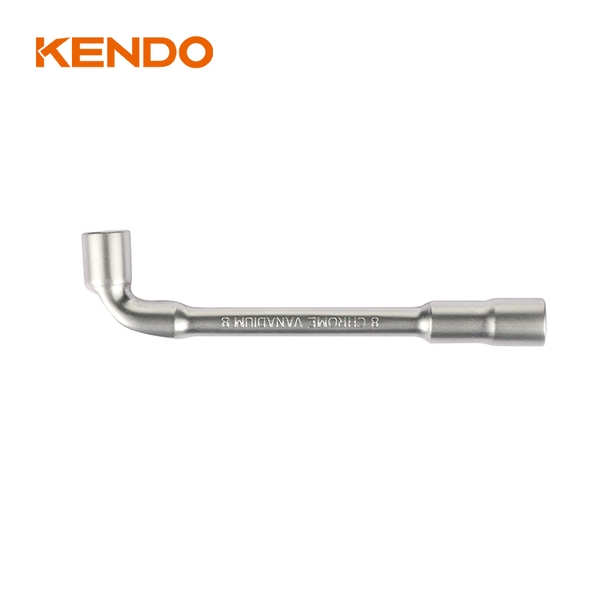 Cờ lê tuýp ống điếu chữ L 8mm bằng thép Cr-V Kendo - 18108