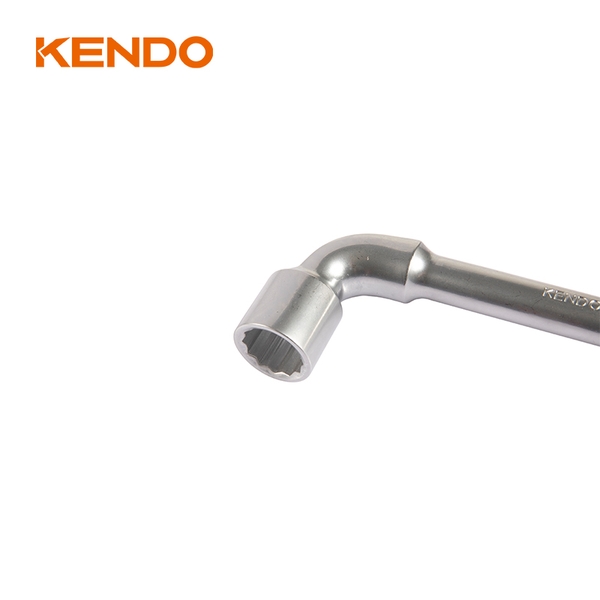 Cờ lê tuýp ống điếu chữ L 8mm bằng thép Cr-V Kendo - 18108