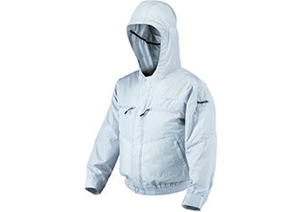 Áo khoác làm mát 34/25/14 giờ dùng pin 18V/12Vmax Makita FJ203DZL (size L)