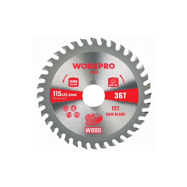 Lưỡi cưa cắt gỗ, loại cơ bản, kích thước: 150x20x40T Workpro WP405303