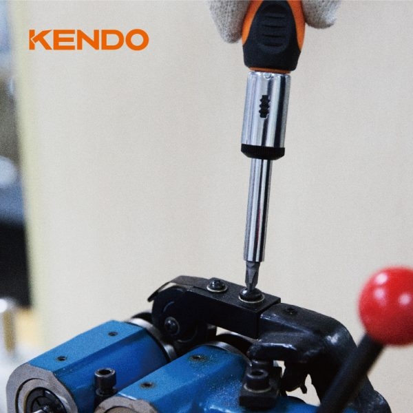 Bộ tua vít tự động kèm mũi vít 11 chi tiết Kendo - 20203