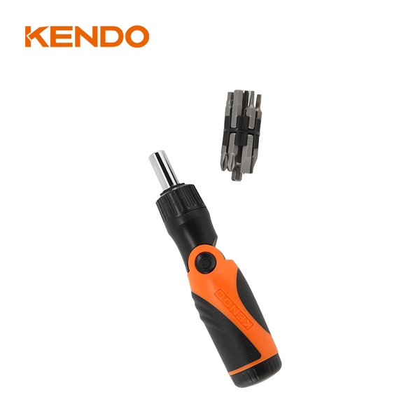 Bộ tua vít tự động kèm mũi vít 14 chi tiết Kendo - 20231