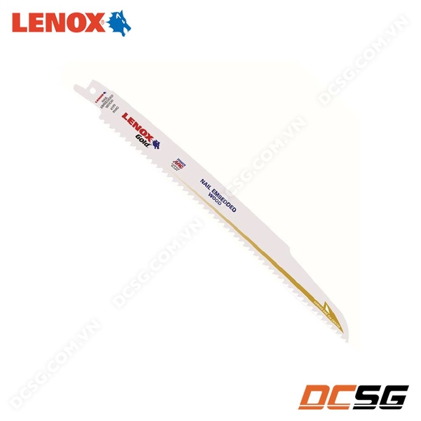 Lưỡi cưa kiếm cắt gỗ có đinh 6TPI LENOX GOLD