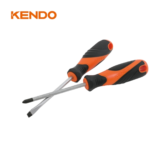 Bộ tua vít 2 cái gồm (1 tua vít dẹp - 1 tua vít bake) Kendo - 21112