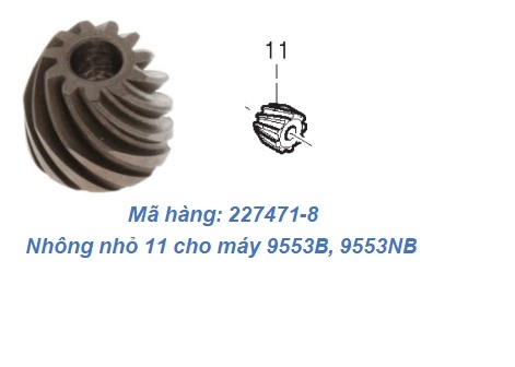 Nhông nhỏ 9553B Makita 227471-8