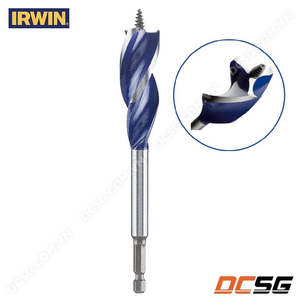 Mũi khoan khoét gỗ 3 lưỡi cắt Speedbor MAX Speed IRWIN