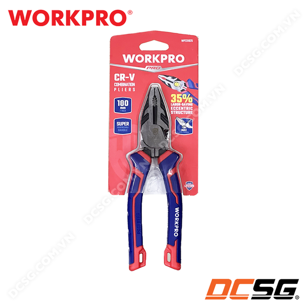 Kìm điện bằng thép CR-V  Workpro