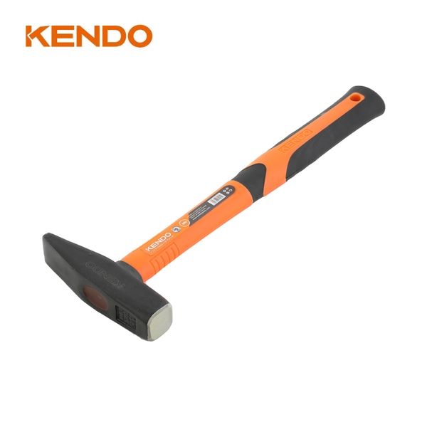 Búa cơ khí 200g tay cầm bằng sợi thủy tinh Kendo - 25202