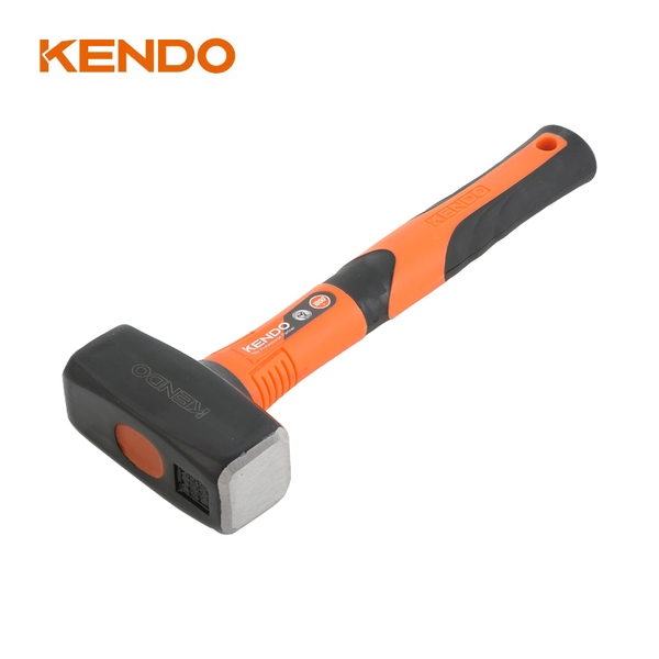 Búa đầu đá 1000g tay cầm bằng sợi thủy tinh Kendo - 25301