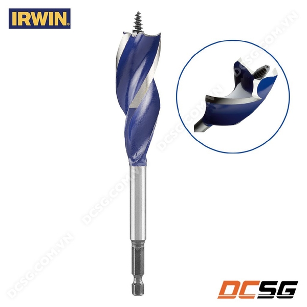 Mũi khoan khoét gỗ 3 lưỡi cắt Speedbor MAX Speed IRWIN