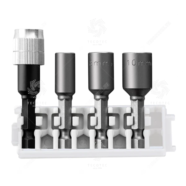 Bộ đầu tuýp vặn ốc và đầu nối Pick & Click (4 chi tiết) Bosch 2608522418