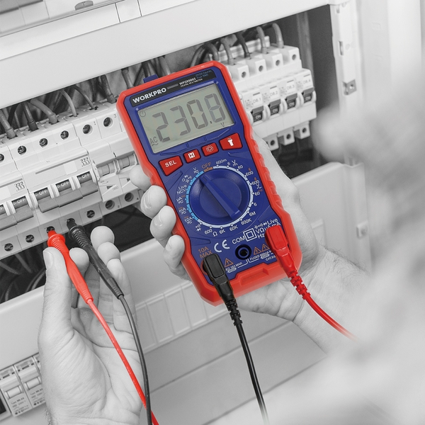 Đồng hồ đo điện vạn năng, Ampe kìm kỹ thuật số Workpro WP295005