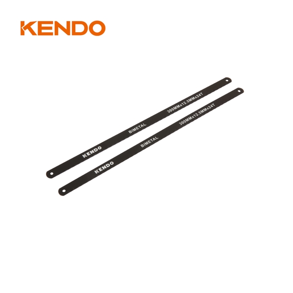 Bộ 02 lưỡi cưa kim loại bằng thép Bi-metal 24TPI kích thước 12