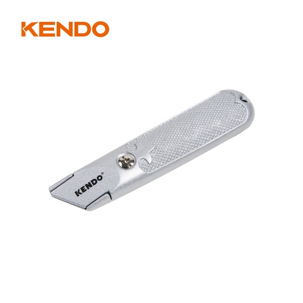 Zinc Alloy Body Tough Built Safety Utility Knife With Fixed Blade For Professional Cutting Kendo - 30600