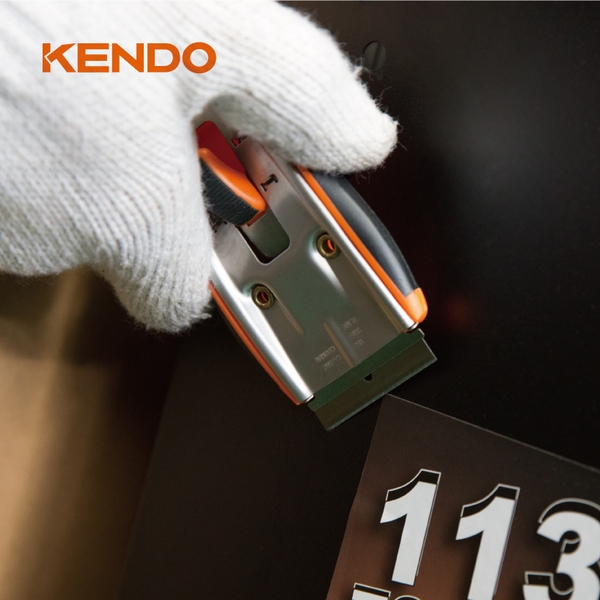 Dụng cụ cạo kính 39mm thân bằng thép không gỉ Kendo - 30618