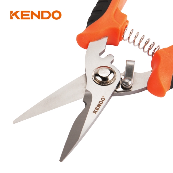 Kéo đa năng bằng thép không gỉ kích thước 7 inch 180mm Kendo - 30701