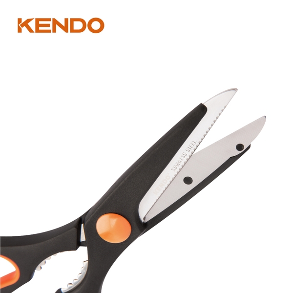 Kéo nhà bếp lưỡi thép không gỉ kich thước 205mm Kendo - 30731