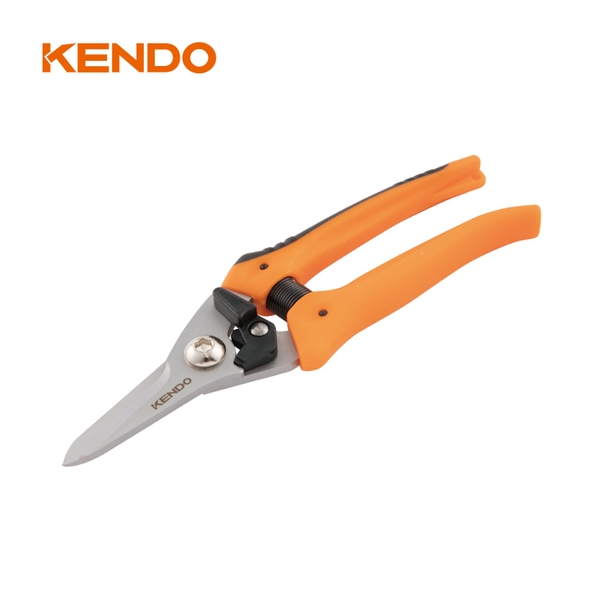 Kéo làm vườn bằng thép không gỉ kích thước 7.5 inch 190mm Kendo - 30751