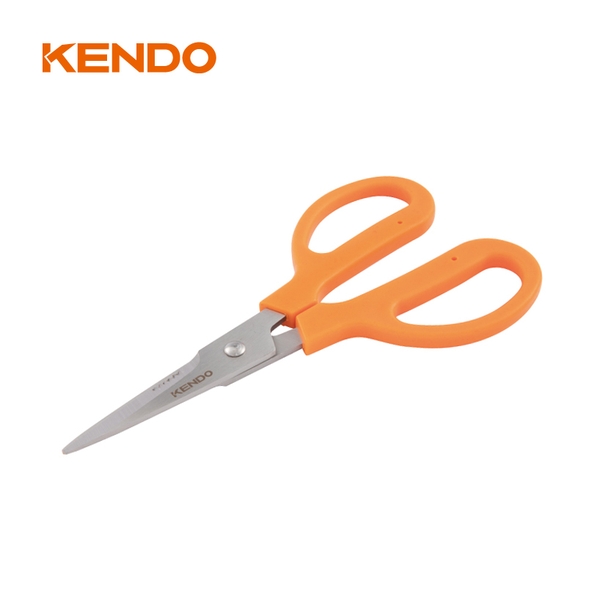Kéo gia dụng đa năng lưỡi thép không gỉ 175mm Kendo - 30753