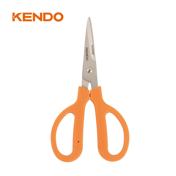 Kéo gia dụng đa năng lưỡi thép không gỉ 175mm Kendo - 30753