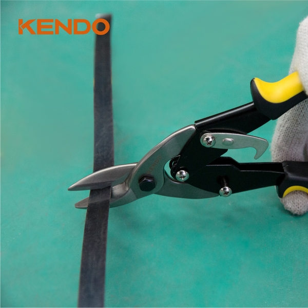 High Performance Aviation Tin Snips For Sheet Metal - Straight Cut Kendo - 30814