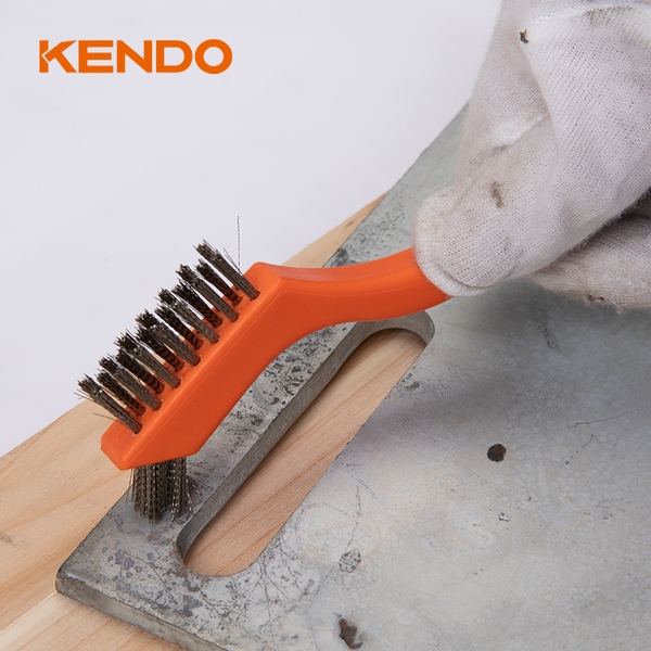 Bộ bàn chải mini 3 cái kích thước 175mm Kendo - 31101