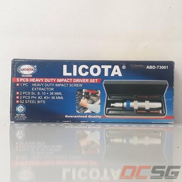 Bộ tua vít đóng tự động cao cấp Licota ABD-73001 (5 chi tiết/bộ)