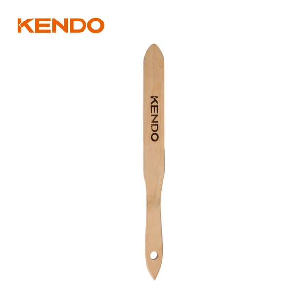 Bàn chải sắt sợi thép tay cầm gỗ 3×15 hàng Kendo - 31501