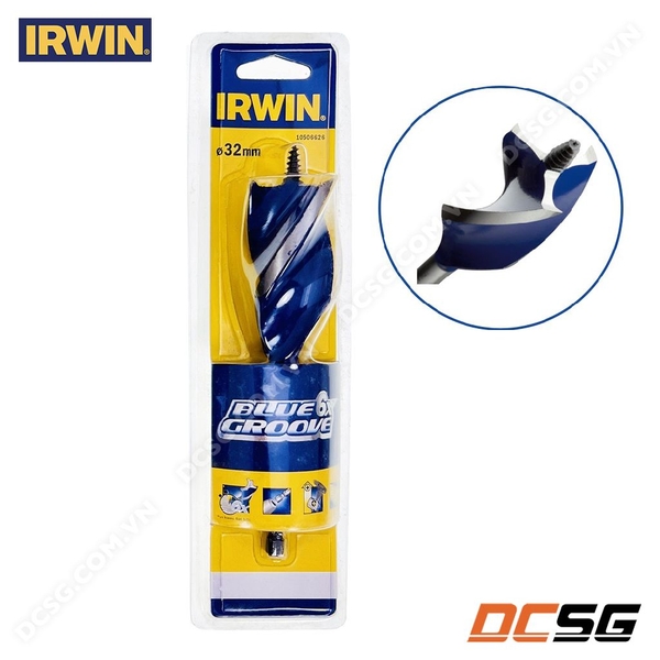 Mũi khoan khoét gỗ 3 lưỡi cắt Speedbor MAX Speed IRWIN