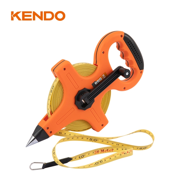 Thước cuộn sợi thủy tinh kích thước 30m × 13mm Kendo -35166