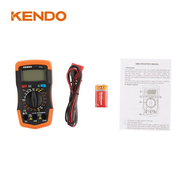 Đồng hồ vạn năng DC Kendo - 35462