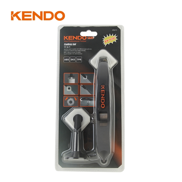Bộ dụng cụ trét keo 11 trong 1 - 2 chi tiết Kendo - 45411