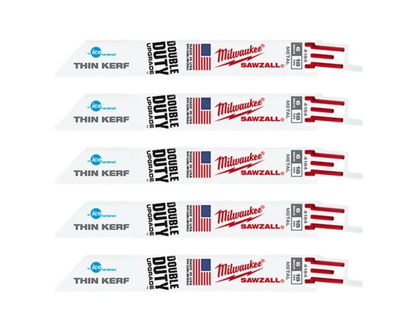 Lưỡi cưa kiếm sắt TORCH loại mỏng T18-152.4mm Milwaukee 48-00-4184 Makita 48-00-4184