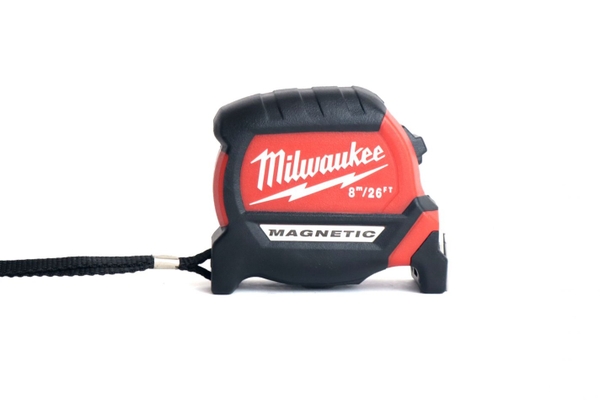 Thước cuộn thép 8m có nam châm Milwaukee 48-22-0626