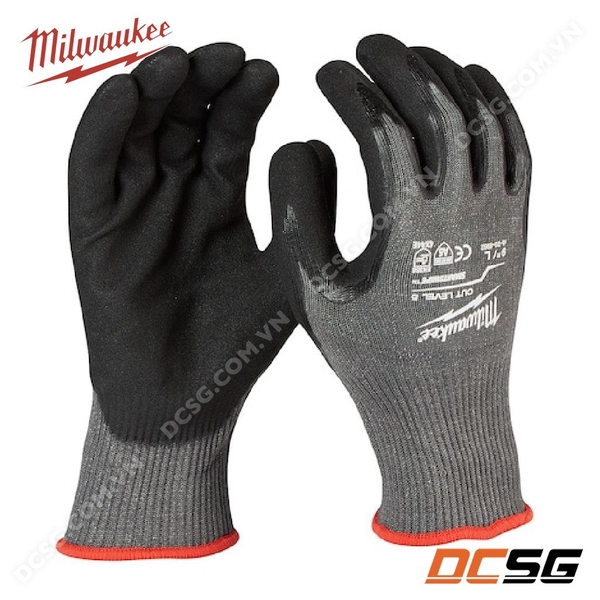 Găng tay bảo hộ chống cắt bậc 1-3-5 Milwaukee