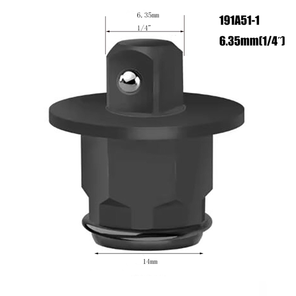 Bộ Chuyển Đổi Mũi Vít 6.35/Wr100D Makita 191A51-1