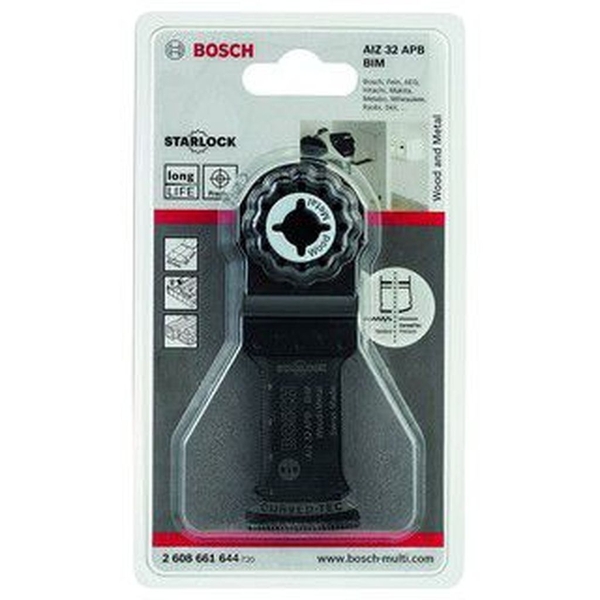 Lưỡi cắt rung cho gỗ và kim loại chuẩn Starlock Bosch 2608661644