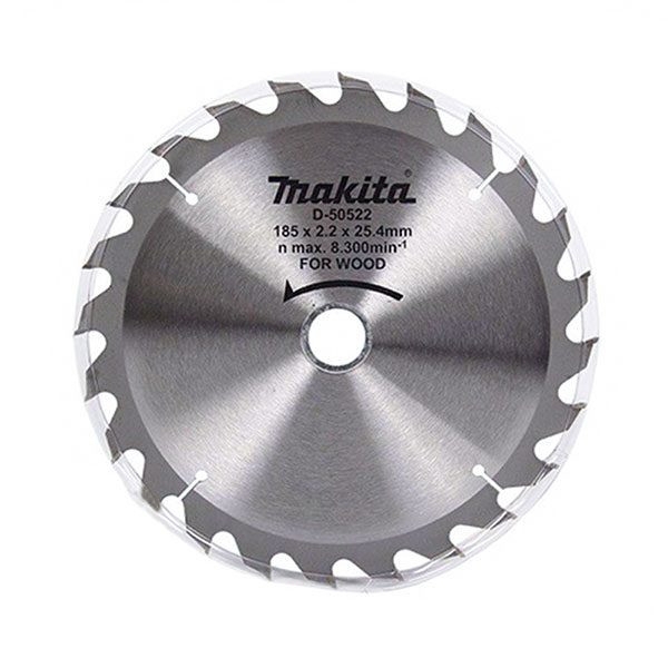  Lưỡi cưa hợp kim 185mmx25.4mmx24T Makita D-50522