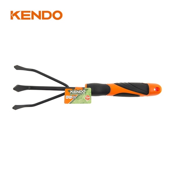 Cây cào đất làm vườn cán nhựa kích thước 12 inch 300mm Kendo - 60703