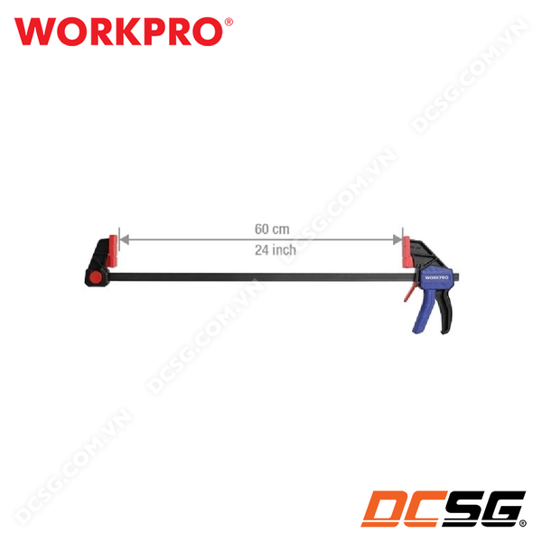 Kẹp nhanh cầm 1 tay dòng hạng nặng 300LBS (136kg) WORKPRO