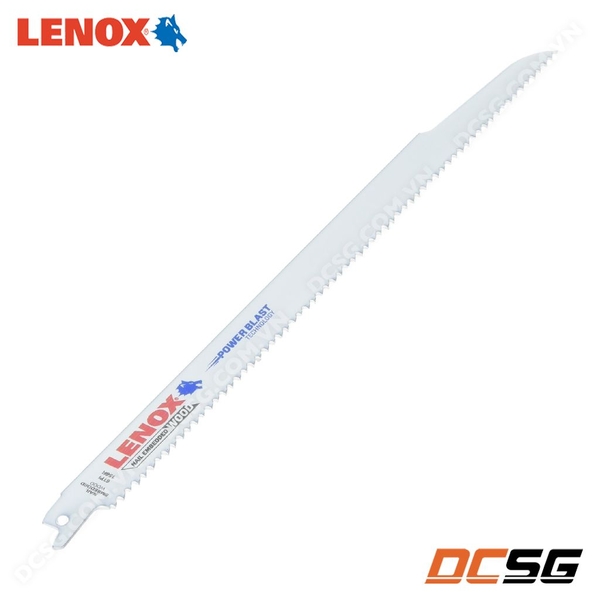 Lưỡi cưa kiếm cắt gỗ có đinh 6TPI LENOX POWER BLAST