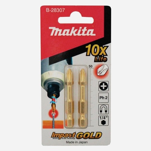 Mũi bắt vít PH2x50mm Makita B-28307 (1 mũi)