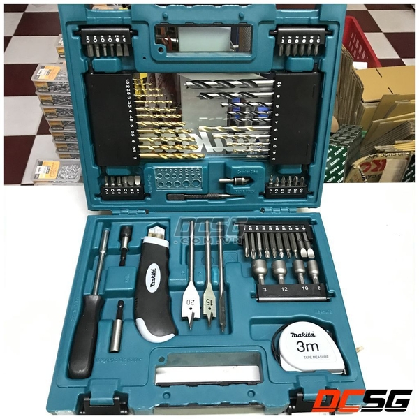 Bộ phụ kiện mũi khoan và vít Maccess Makita D-33691 (71 chi tiết/bộ)